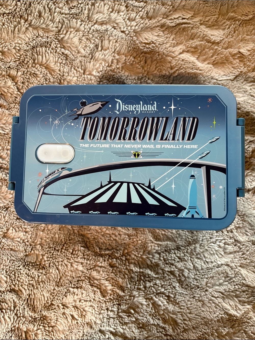 Disney Tomorrowland Blue Bento Box